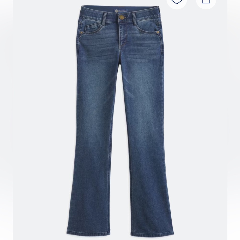 Democracy denim absolution Eco bootcut jeans size 4 with 32 inseam- worn once